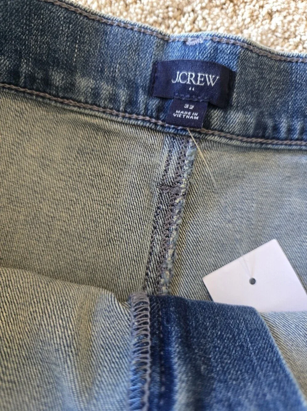NWT! J Crew Light Blue Denim Women’s Shorts - Casual Patch Pocket Short